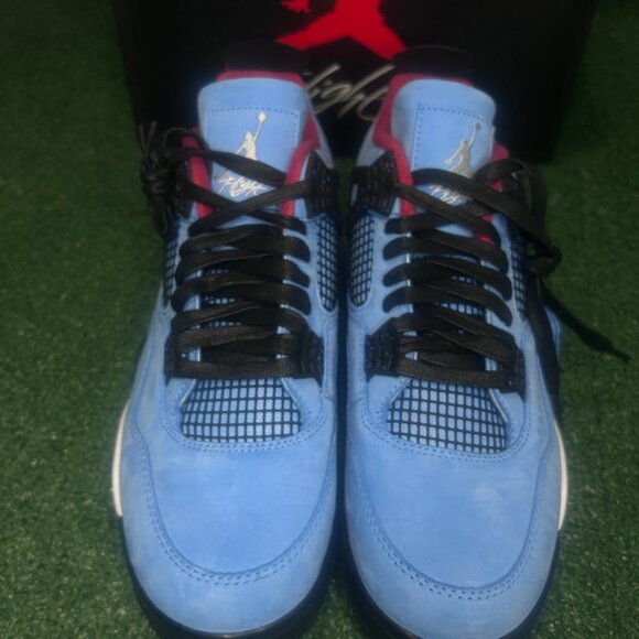 Jordan 4 Travis Scott Cactus Jack Men Size US12 - Picture 2 of 15